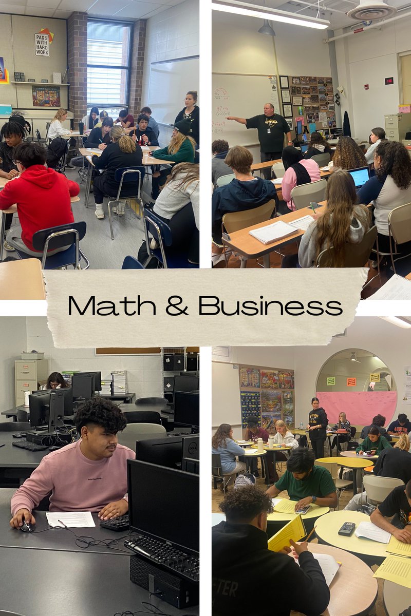 Capping off the week with a visit into our Math and Business classes! <a href="/AndrewHS_d230/">Victor J. Andrew High School</a> <a href="/AbirOthman/">Dr. Abir Othman</a>