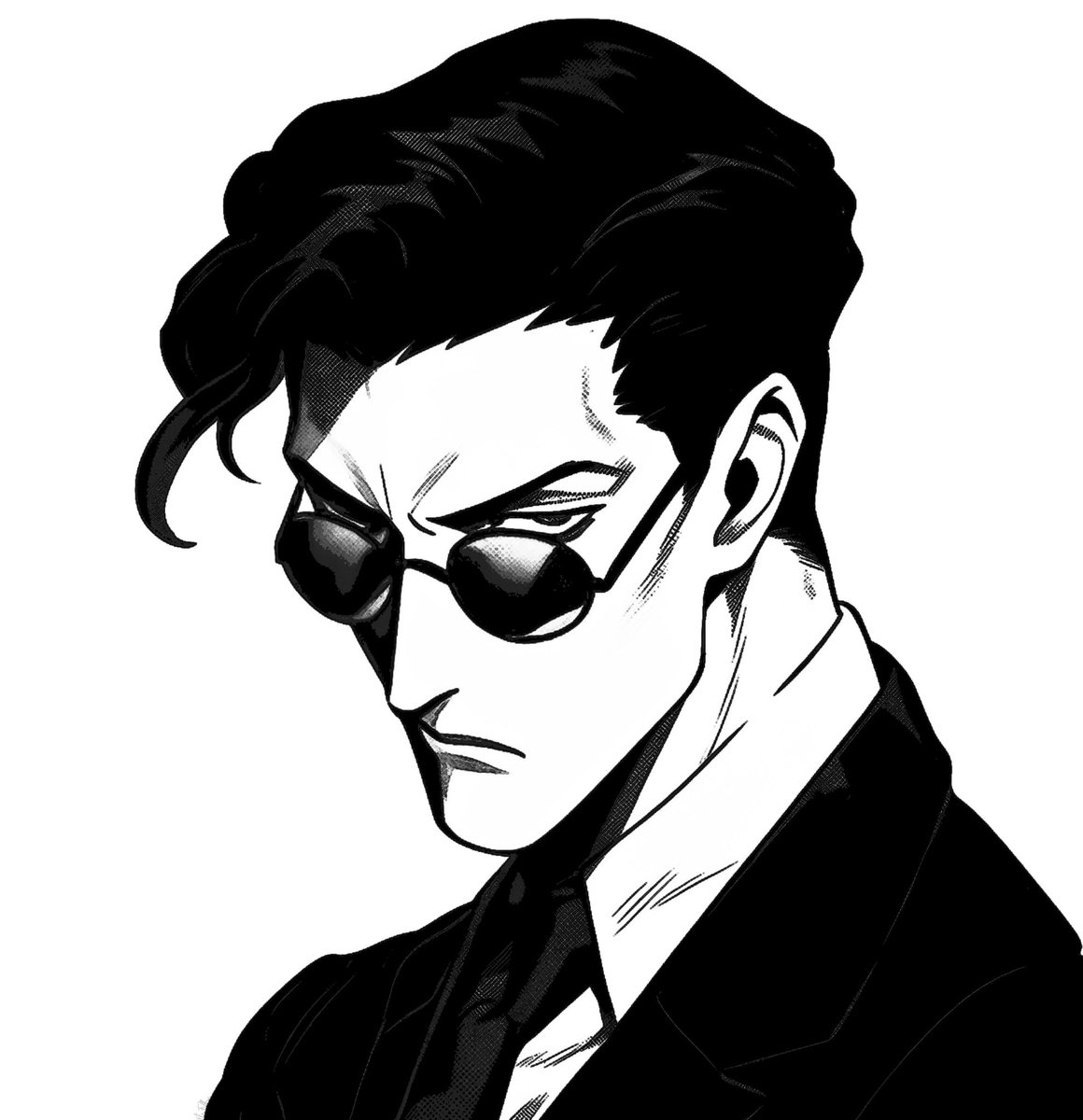SCREAMmeSilence's tweet photo. #thefellow with #inktober #inktober2023 and #random #halloween subject of the day being #evilversion so I went with an #evil take on #clarkkent rather than #superman as we we those all over now #invincible #theboys #dccomics on one #bust #portrait #digitalart #inkdrawing https://t.co/KjxWEYKGeE