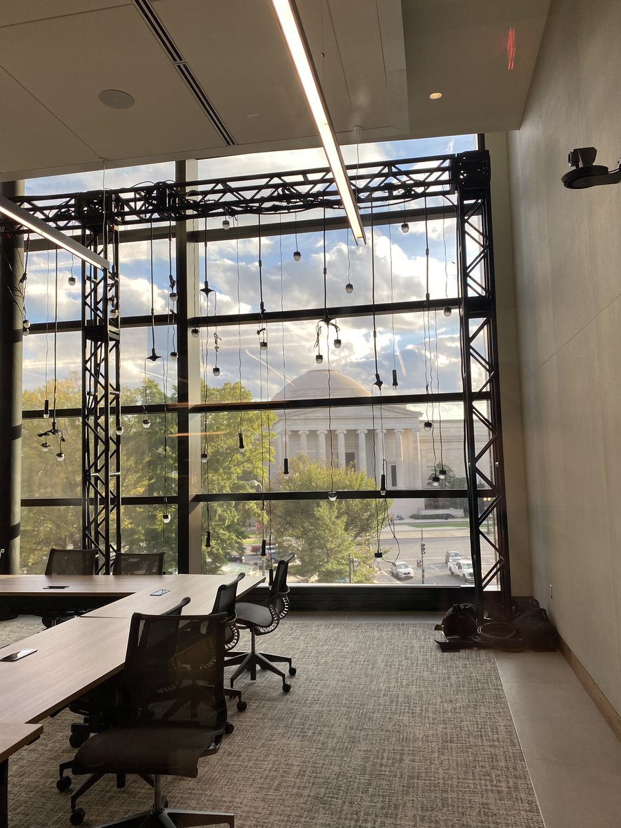 VDeanErinRowe's tweet photo. Breathtaking, ya’ll - The Bloomberg Center is a marvel https://t.co/QBFUixXceK