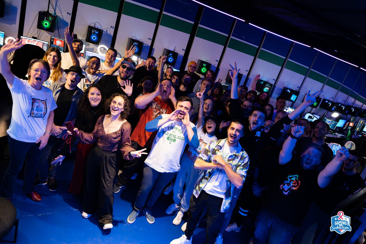 GamingSidaction's tweet photo. La 1ère journée de #GamingForSidaction touche à sa fin !

Nos hosts et streameurs.euses sont toujours en live de leur côté : https://t.co/5Hgmf1HOZn

On se retrouve demain pour encore plus de folie ! 👋

📸 @FanchMe https://t.co/nqUcDffZ5k