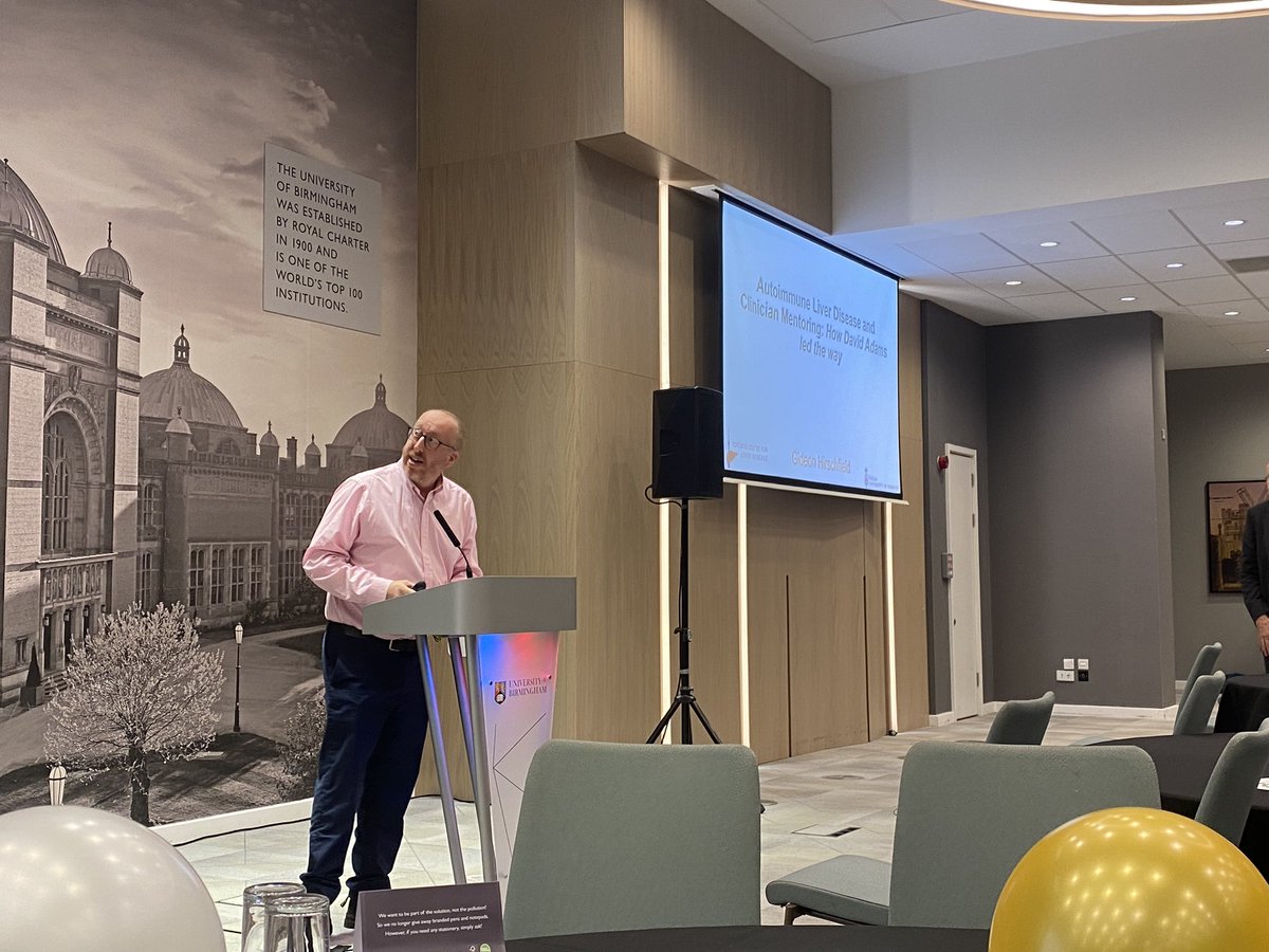 NeilRajJ1's tweet photo. A Birmingham liver unit legend retires. A pioneer, gentleman, scholar &amp; fantastic clinician. Humbled to be in company of trailblazers of hepatology today celebrating Prof Dave Adam’s career  @BirminghamLiver @phil_newsome7 @Drfattyliver @PKlenermanLab @AutoImmuneLiver et al.. https://t.co/fSLrpHRizG