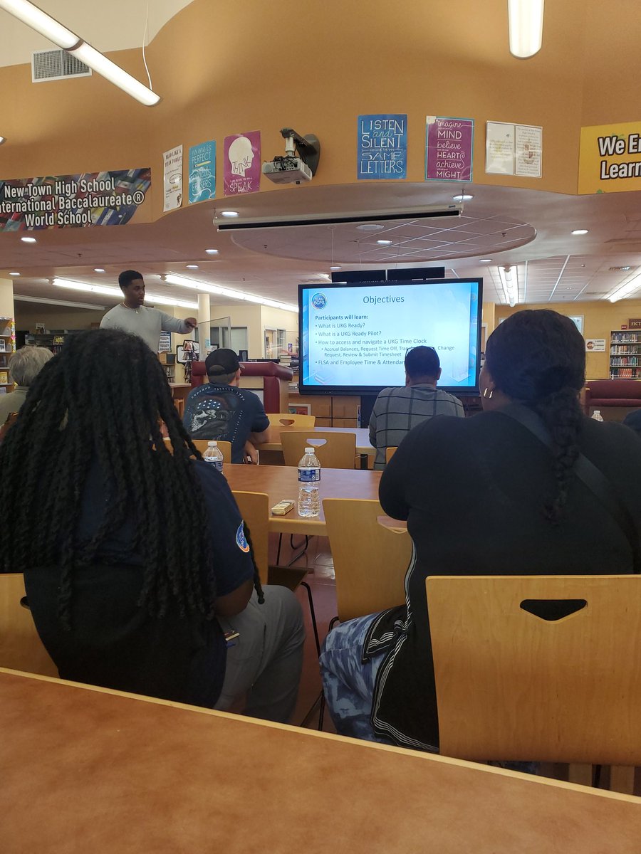 RonCarey13's tweet photo. Big Shout out to @MrMartinNTHS for hosting our NW Area Facilities Professional development today. Mr. Martin led a our group in a conversation about leading and working with educational leaders. We also covered basic plumbing, Preventative maintenance, and new time keeping system https://t.co/sgX8aF6OWr