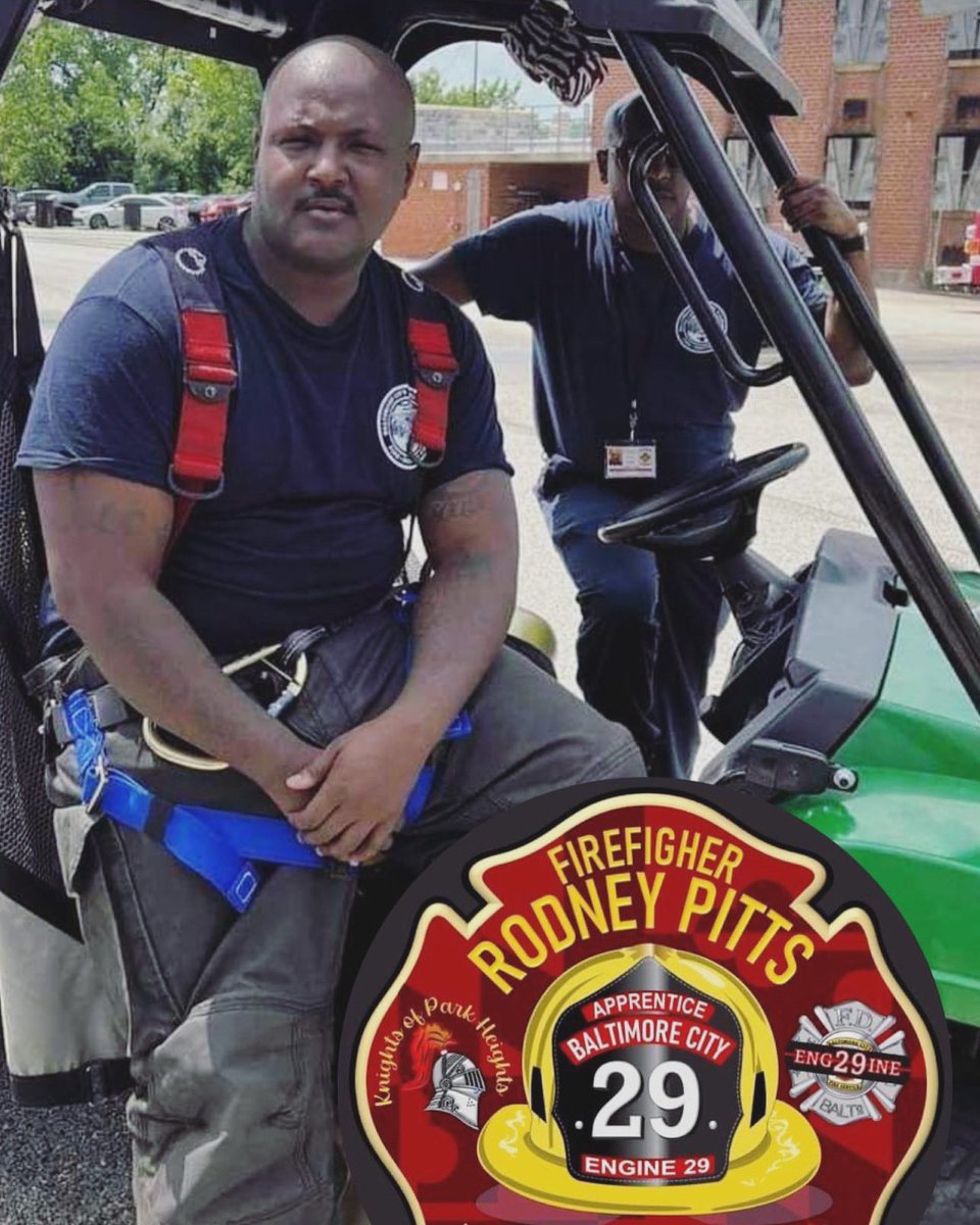 It is with heavy hearts we announce the passing of Firefighter Rodney Pitts. Rodney succumbed to injuries sustained on yesterday’s fire in the 5200 Blk of Linden Heights Ave. Rodney graduated the Baltimore City Fire Academy in July.