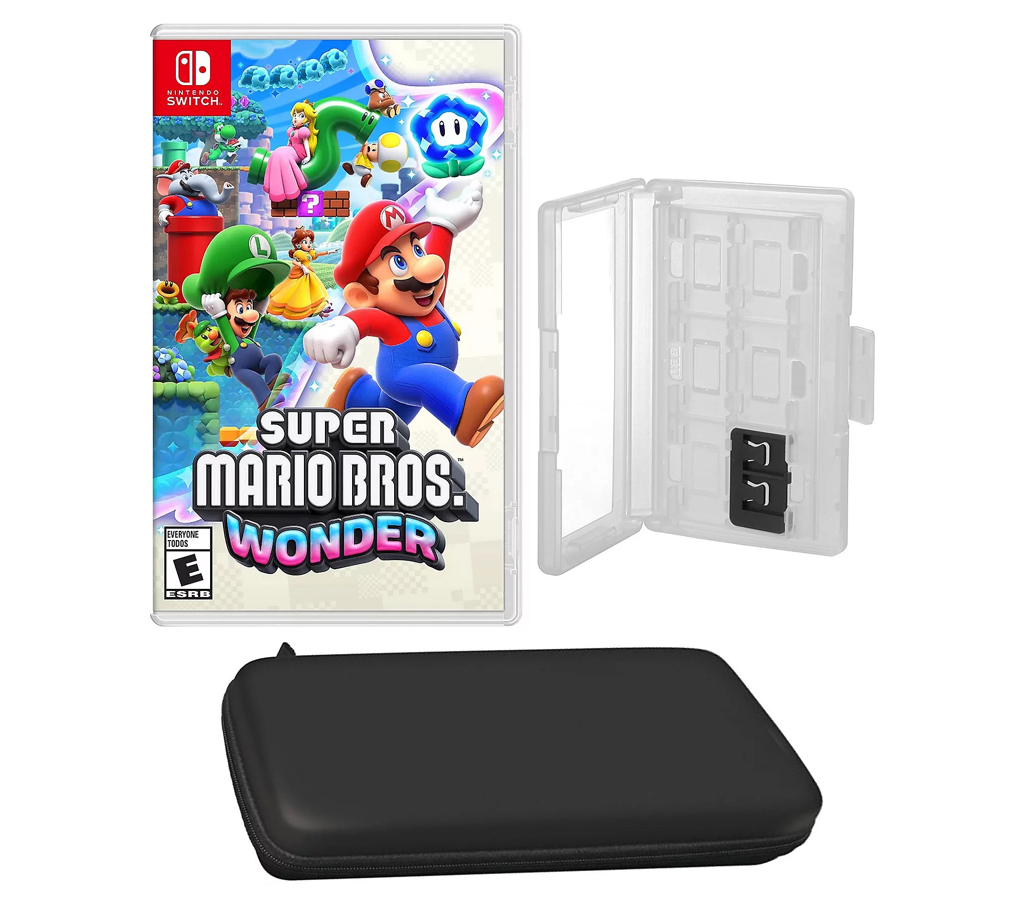 Wario64 on X: Super Mario Bros. Wonder w/ caddy & case (Switch) is $44.99  at QVC w/ code HOLIDAY20 (free shipping)  #ad HSN  $39.99 w/ code HOLIDAY23  discount codes for