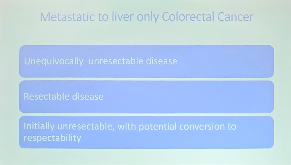 DrSukeshiArora's tweet photo. All liver mets from #crc are not the same...categories to think about by Dr. Anna Capasso #SALCS23 @UTHealthSAMDA @DellMedSchool https://t.co/hSdAJfN92y