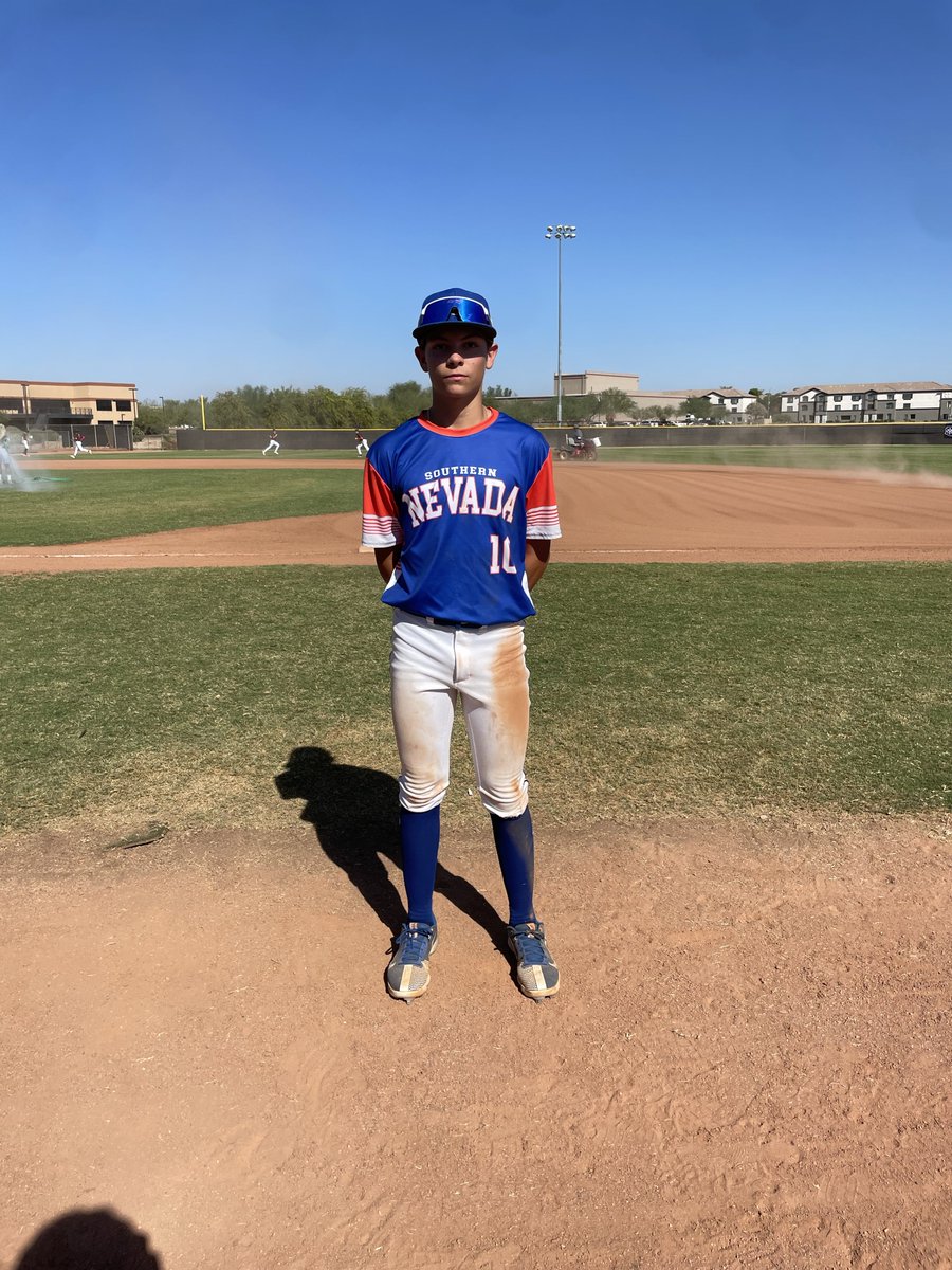 FiveToolAZ's tweet photo. .@AZFallClassic F: @SNevadaBaseball vs. Trosky Arizona 
PoG: Cash Pignatello 1-2, 2B, 3 RBI, 2R https://t.co/TDyexLz6X8