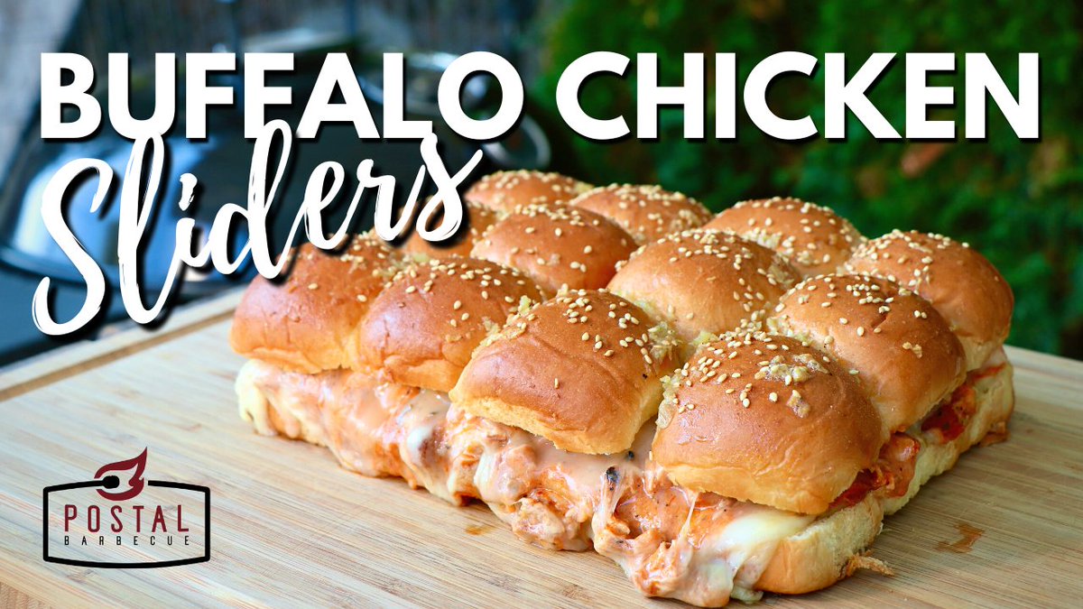 Buffalo Chicken Sliders Recipe On The BBQ - Easy Chicken Sliders Recipe youtu.be/v9Ke7lQDFP8?si… 

#sliders #bbq #buffalochicken #bacon #recipe #cooking
