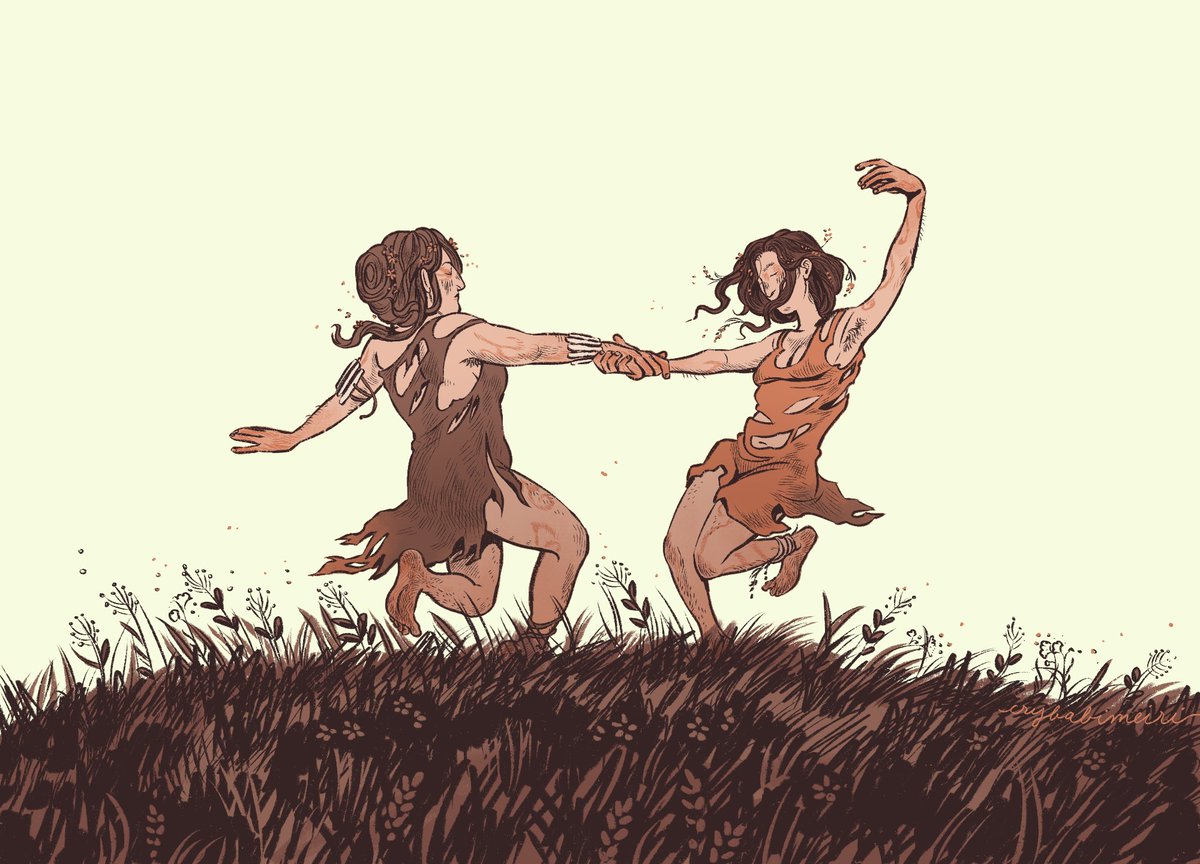 meirimerens's tweet photo. [The Herb Brides] are no one’s. They’re… the Earth’s. [...] And each other’s, sometimes. https://t.co/F3EsMgpixa