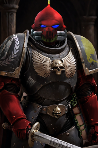 mickmage's tweet photo. I need to save some money to commission art for my custom chapter. But until then I am stuck with my crappy photoshop skills and the help of abominable intelligence… Heresy, I know. But I quite like those last two. #wh40k #customchapter https://t.co/mwIflUxD9Z