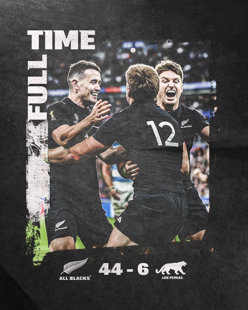 Off to the big dance 🥳

#ARGvNZL