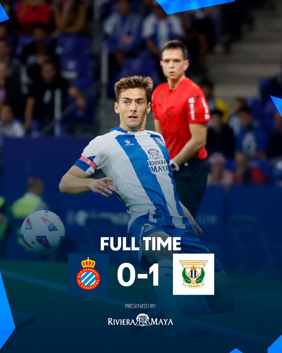 RCDEspanyol's tweet photo. ⏹�� Final del partit. Primera derrota a casa.
#EspanyolLeganés #RCDE https://t.co/dSkUNnyE2C