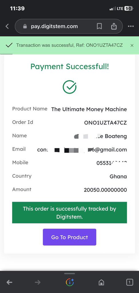 Warrior_Elisha's tweet photo. Warrior closed a sale too🥳🥳🥳

Fellow Ghanaians 🇬🇭🇬🇭 , if you have a smartphone and can afford internet connection…

You are a few distance away from poverty ..@Digitstem 
@CoachKingLeon thank you for the platform
@Osasereeee @Coachkay1_ Thank you too. https://t.co/LHHdlnvvjI
