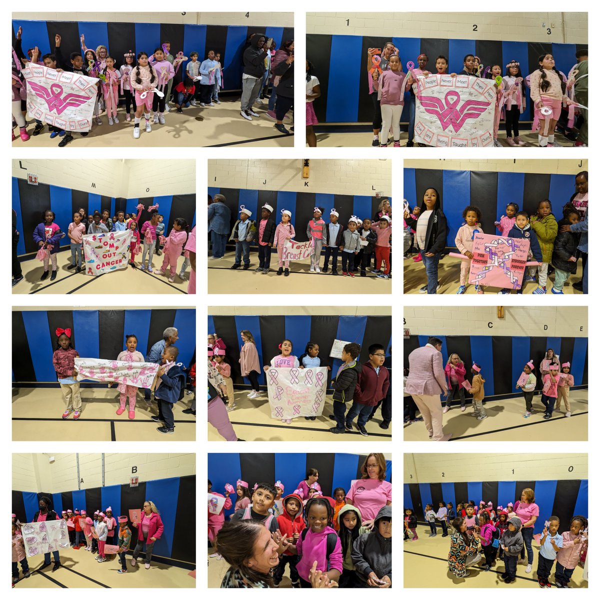 Thurgood Marshall Goes 🩷.
PINK Parade for Breast Cancer Awareness .