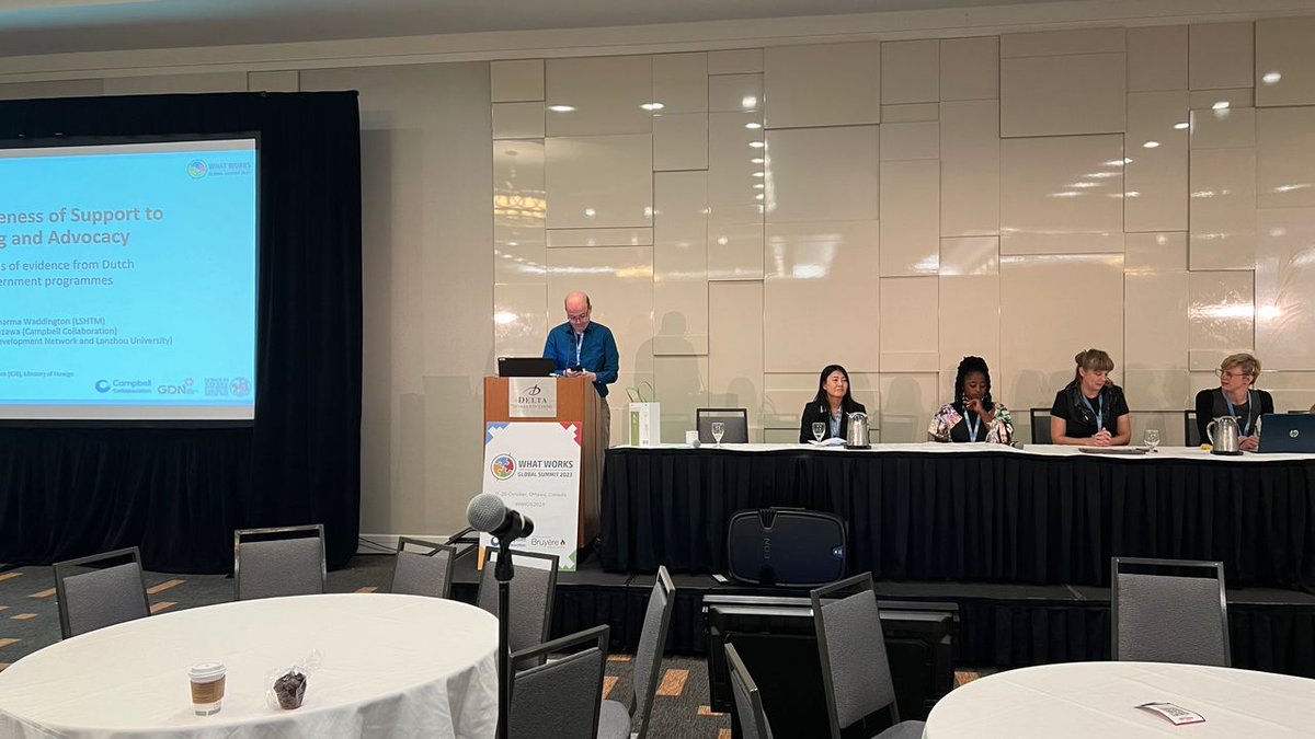 ebase_africa's tweet image. Today presenting at #WWGS2023, @PenkaBogne as a member of the policy and engagement panel, spoke on how we establish #responsive evidence system to facilitate the access and use of evidence by #policymakers in Francophone Africa. 
#EIDM
@IDRC_CRDI  @WWGS2023 @CampbellReviews