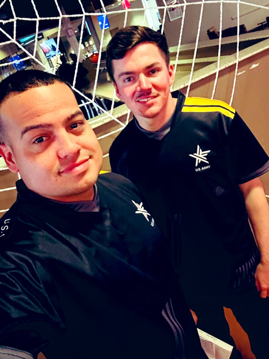 es_dejaa's tweet photo. @USArmyesports is more then just gaming! Today the Combat Cup winner @_qwae_ and myself volunteered at the Fort Bliss Warrior Zone updating over 18 gaming systems for an upcoming event. Lead by Example! #fortbliss #warriorzone https://t.co/ppNpXtlZ6R