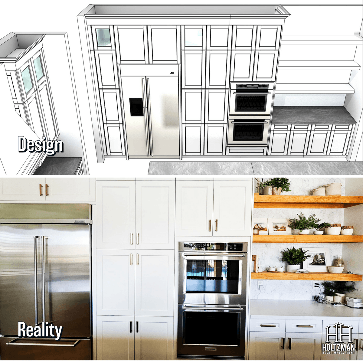 HomeHoltzman's tweet photo. When reality exceeds expectations!   
Holtzman Home Improvement

#homeremodeling #homeconstruction #homeinspo #homerenovation #kitchenremodel #kitchenrenovation #kitchen #kitchendesign #interiordesign #beforeandafter https://t.co/aIugIuWvtA
