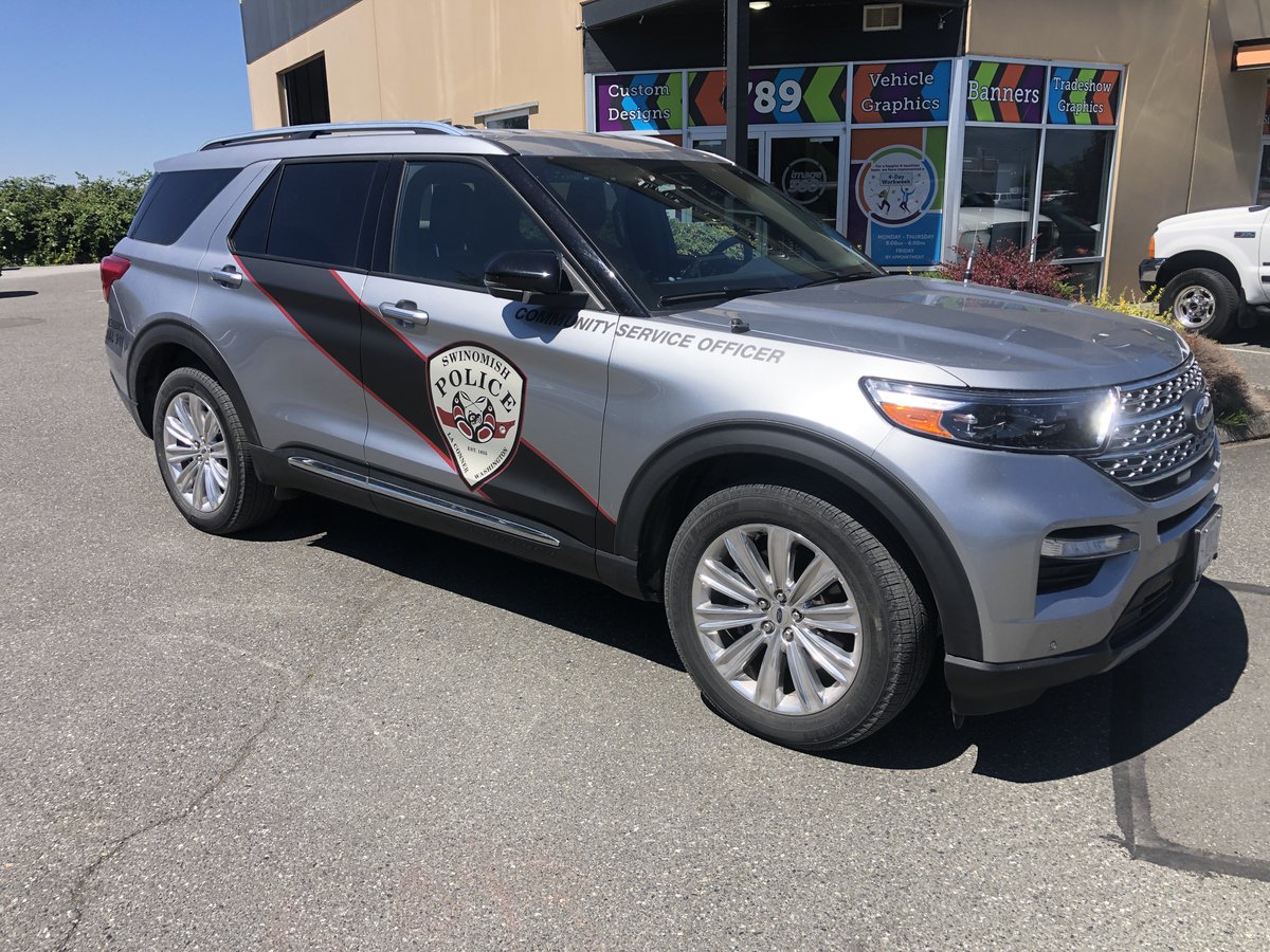 SkagitSignCo's tweet image. We're proud of this sleek and professional vehicle wrap designed for The Swinomish Police Department. 

burlingtonwa.image360.com

#vehiclewrap #fullwrap #fleetwraps #skagit #skagitvalley #whatcom #snohomish #veteranowned #womanled #image360 #image360bwa #10yearsanniversary