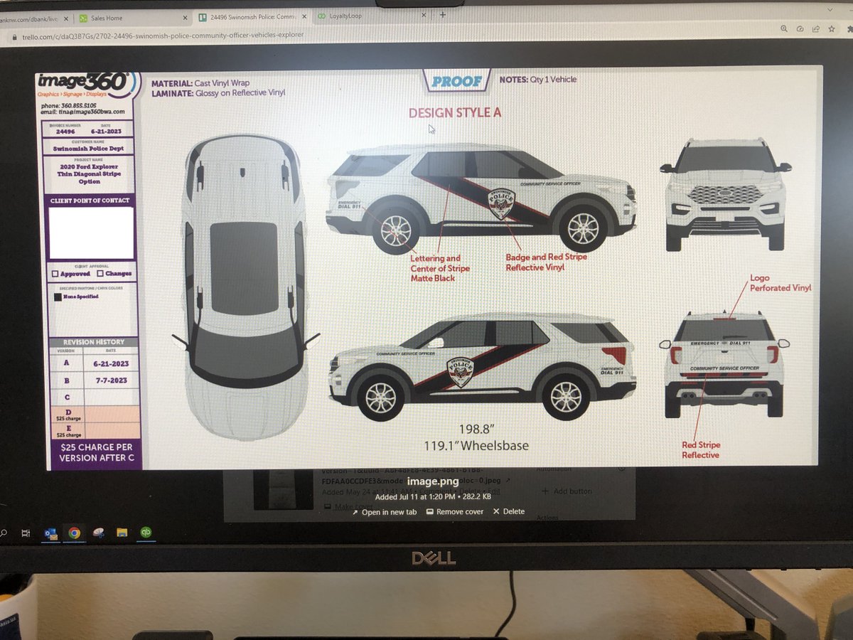 SkagitSignCo's tweet image. We're proud of this sleek and professional vehicle wrap designed for The Swinomish Police Department. 

burlingtonwa.image360.com

#vehiclewrap #fullwrap #fleetwraps #skagit #skagitvalley #whatcom #snohomish #veteranowned #womanled #image360 #image360bwa #10yearsanniversary