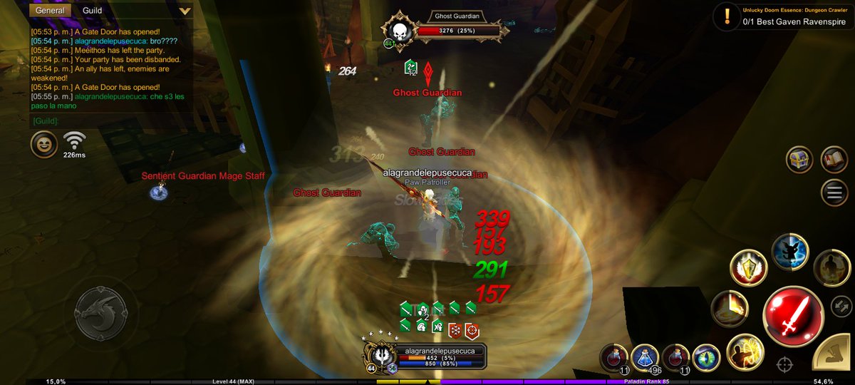 After 80 versions with bugs and they still can't fix them, they make the dungeon difficult by making it scaled
I asked  who was the idiot who accepted this change??????????????? 
The pathetic ones are breaking the game