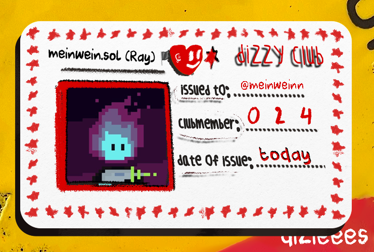 just joined dizzy club! 

apparently this is very exclusive!!!!!!!

@dizieees