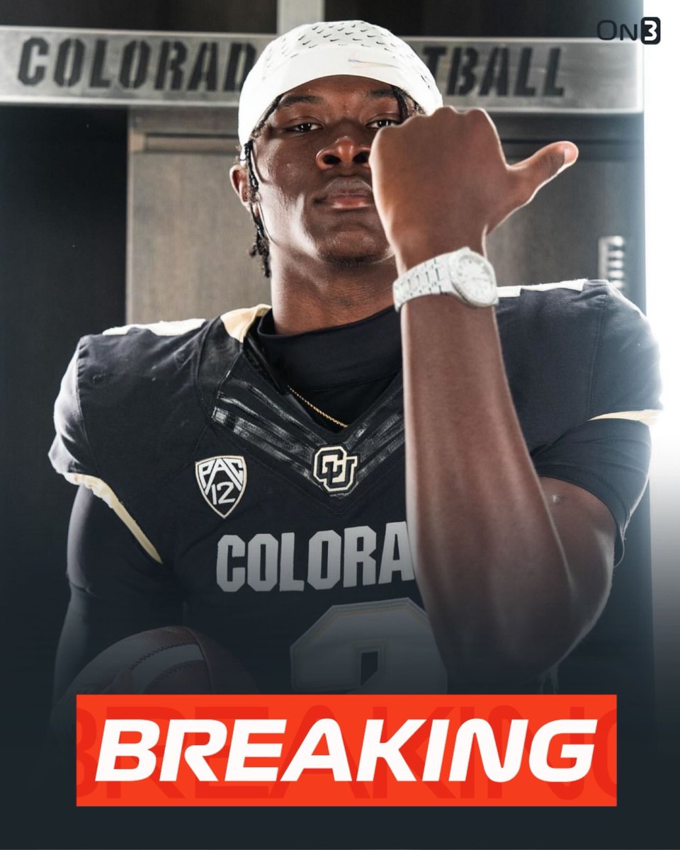 🚨BREAKING🚨 2025 4-star QB Antwann Hill Jr. has committed to Colorado, per @Hayesfawcett3🦬 Hill ranks as the nation's No. 7 QB in the On3 Industry Ranking‼️ Read: on3.com/college/colora…