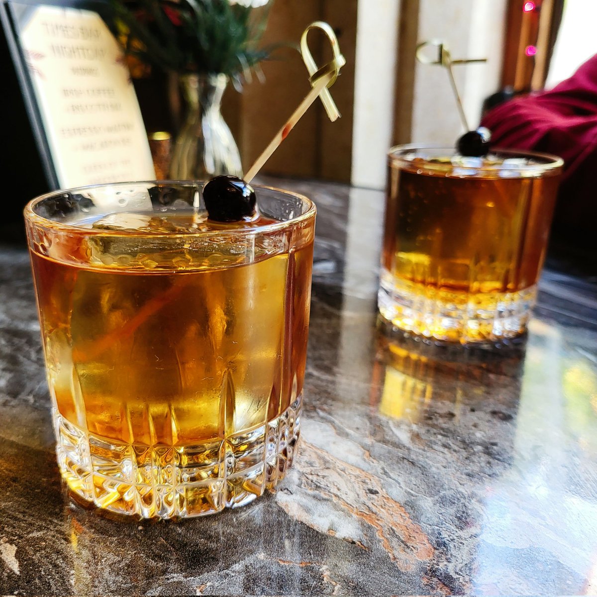 scottvillers's tweet photo. #drinkcheck @BuffaloTrace #benchmarkbourbon "Half Nelson" https://t.co/2hZx3qiDCx