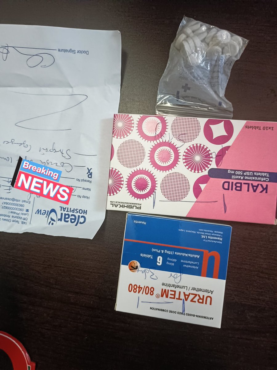 Rudolfuji's tweet photo. @AXA  @AXANigeria @NhisNg @ARISEtv @channelstv 
Hi @AXA for a platinum plus health plan (The highest plan) this is what your hospital gave me. Some of your hospitals even blocked and blacklisted you. Very bad Job. Health should not be about profit. You just lost customers. https://t.co/GyOgqZqr0X