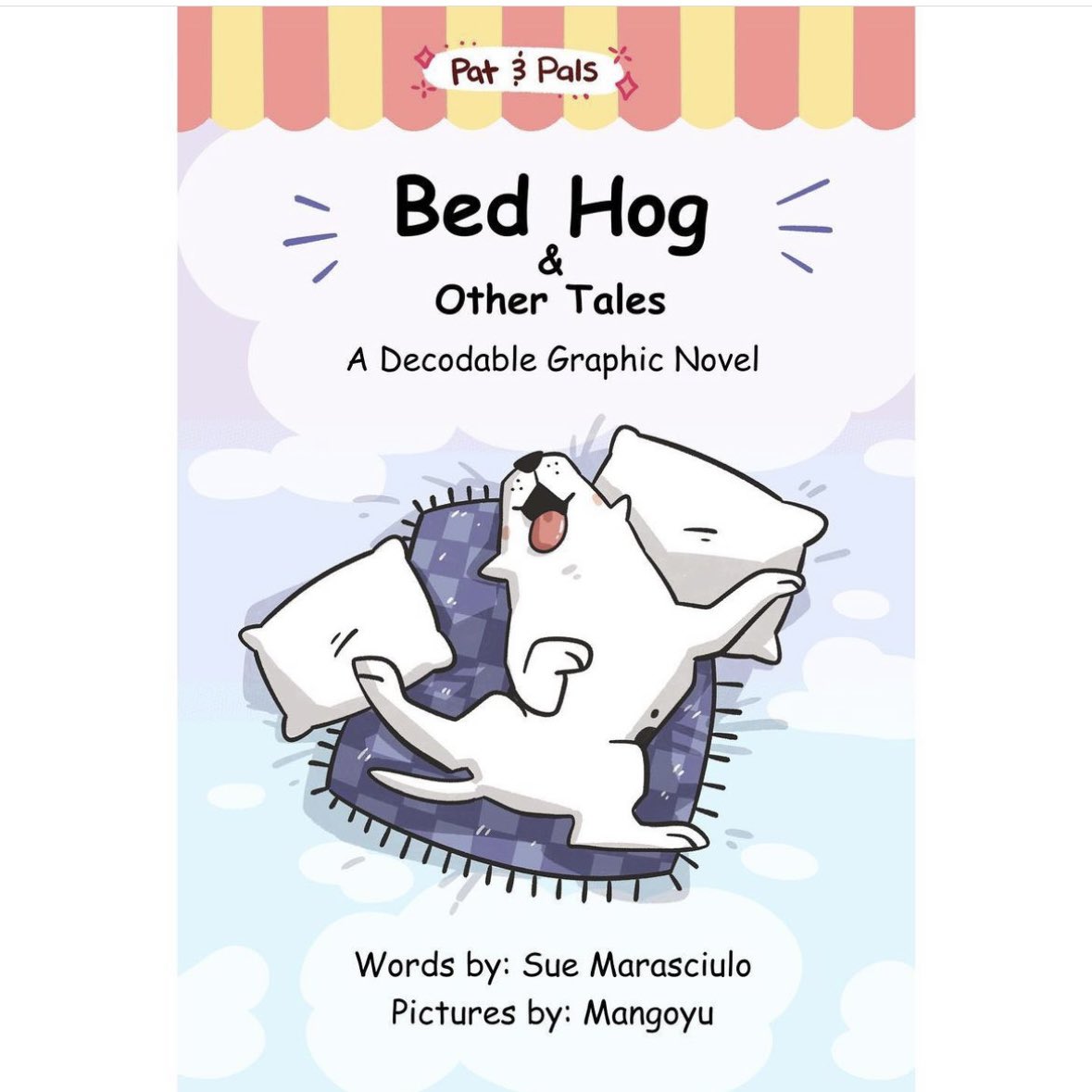 my mom <a href="/sueshulo/">susan marasciulo</a> and <a href="/MangoyuArt/">Mango 🥭✨</a>’s third book is available on amazon now. buy it a feel so goddamn good all the time. amazon.com/Bed-Hog-Other-…