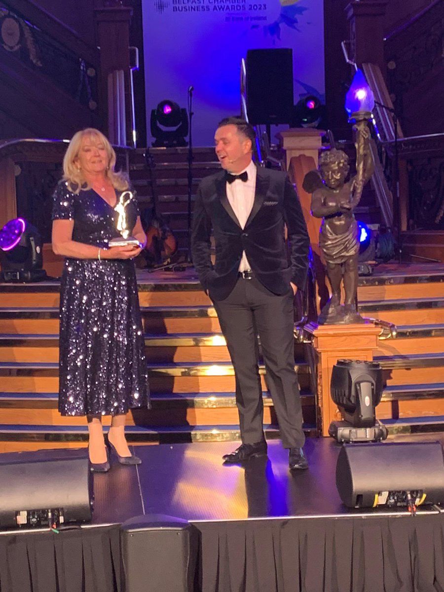 The winner of the Diversity and Inclusion Award is @FinTrU Congratulations! Many thanks to @BelfastChamber for a wonderful evening and for the opportunity to celebrate local businesses that value diversity and inclusion in the workplace. 
#BelfastChamberBusinessAwards