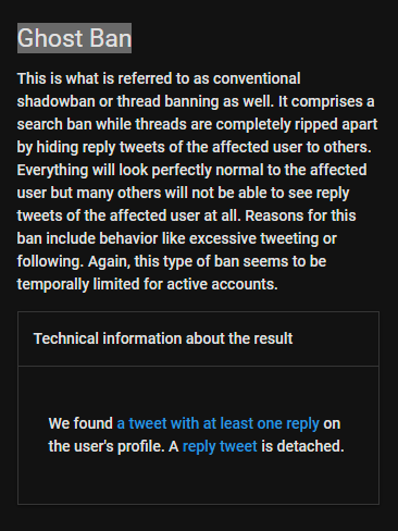 ideafaktory's tweet photo. Looks like my account has been ghost banned, adding to my longstanding shadowban.

Replies are detached, like this one: https://t.co/BeXJkpBa8d

Can't search my Tweets using a secondary account.

Think my abusive relationship w/Twitter is drawing to a close. https://t.co/Bn7I7c8O0P