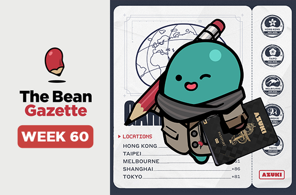 Did life make you skip a beat?

Dive into the top 20 moments from the Azuki community that you might've missed!

Wk 60, summary of the <a href="/Azuki/">Azuki</a> Community (10/16 - 10/20)

▼News
▼Notable Sales
▼Community Events
▼New Members
▼X Spaces
▼Creative Art

More below ▼

1/26