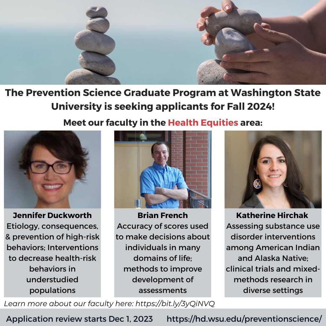 Did you know we have several faculty that do health equity research?

Lear more about our faculty: bit.ly/3yQiNVQ
Register for our live webinar: bit.ly/3ljGNKq