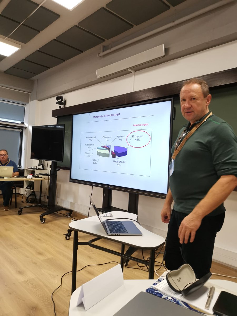 geneXplain's tweet photo. Dr. Alexander Kel is sharing with us his great time at PathProt 2023
Visit the conference page for further info https://t.co/Z9MyuI6mcI
Or explore the history of this event at https://t.co/IrXqFI5Qc5
#geneXplain #PathProt #Proteomics #Bioinformatics #Pathways #conference https://t.co/wKr2aalgp8