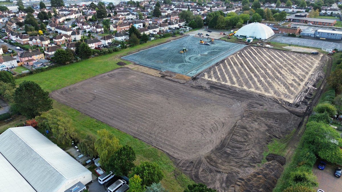 We recently started the construction of a new sports facility @InspireSuffolk We’re working for Principal Contractor Brooks & Wood As you can see tremendous progress has been made over the past few weeks! You can read more about the development here - inspiresuffolk.org.uk/plans-approved…