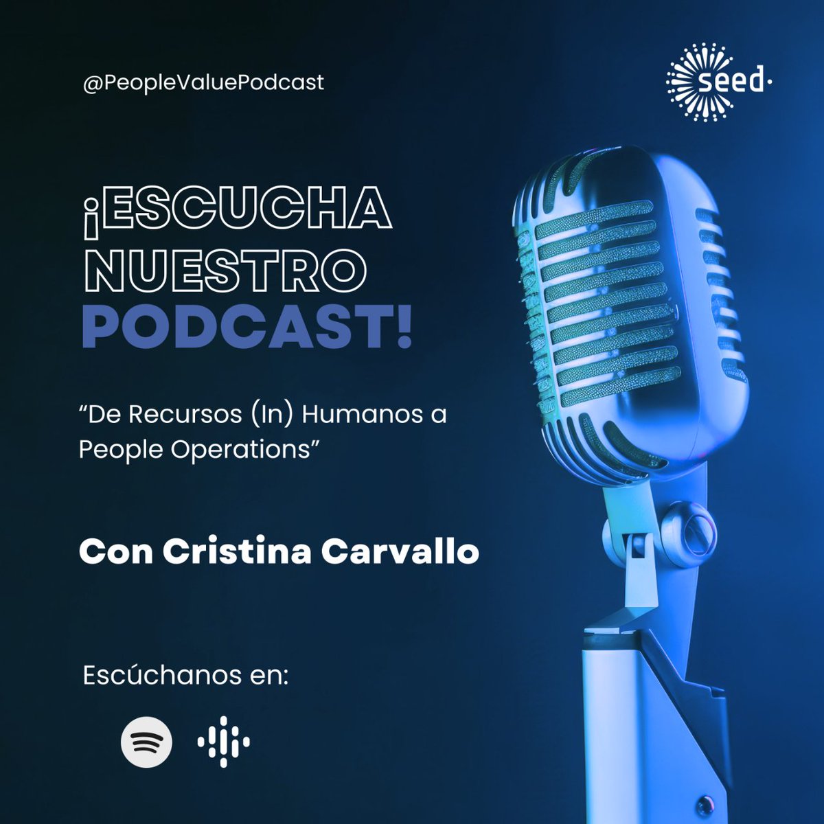 SEED_RH's tweet photo. Descubre cómo Recursos Humanos se transforma en People Operations en el último episodio con Cristina Carvallo. Exploramos la influencia de Silicon Valley y el impacto de la cultura en el desempeño. ¡Una conversación reveladora! 🔍🚀 #GestiónDeTalento https://t.co/wM3NW4f2we https://t.co/AdfVBK0MtI