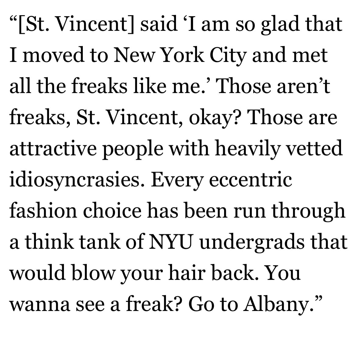 cowboy_postbop's tweet image. This thread kind of reminded me of one of my favorite Chris Fleming jokes about “big city weird” vs. “actual weird”: