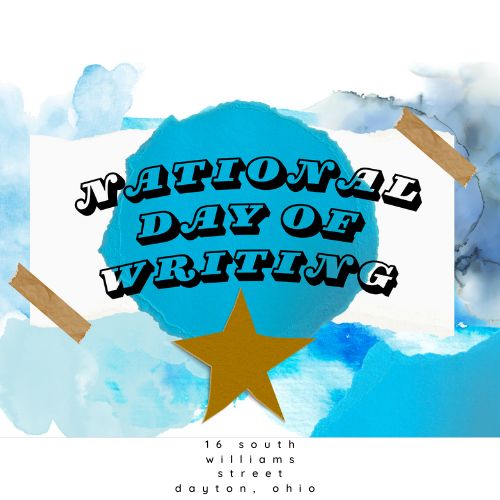 Tomorrow join @owpmu at 9:30 Dayton, Ohio for our celebration! We are meeting at  The Aviation Heritage Site as a celebration of #writeout If you live in Ohio and can join us we would love to have you! 16 south williams street dayton, ohio 
@writingproject @WriteOutConnect