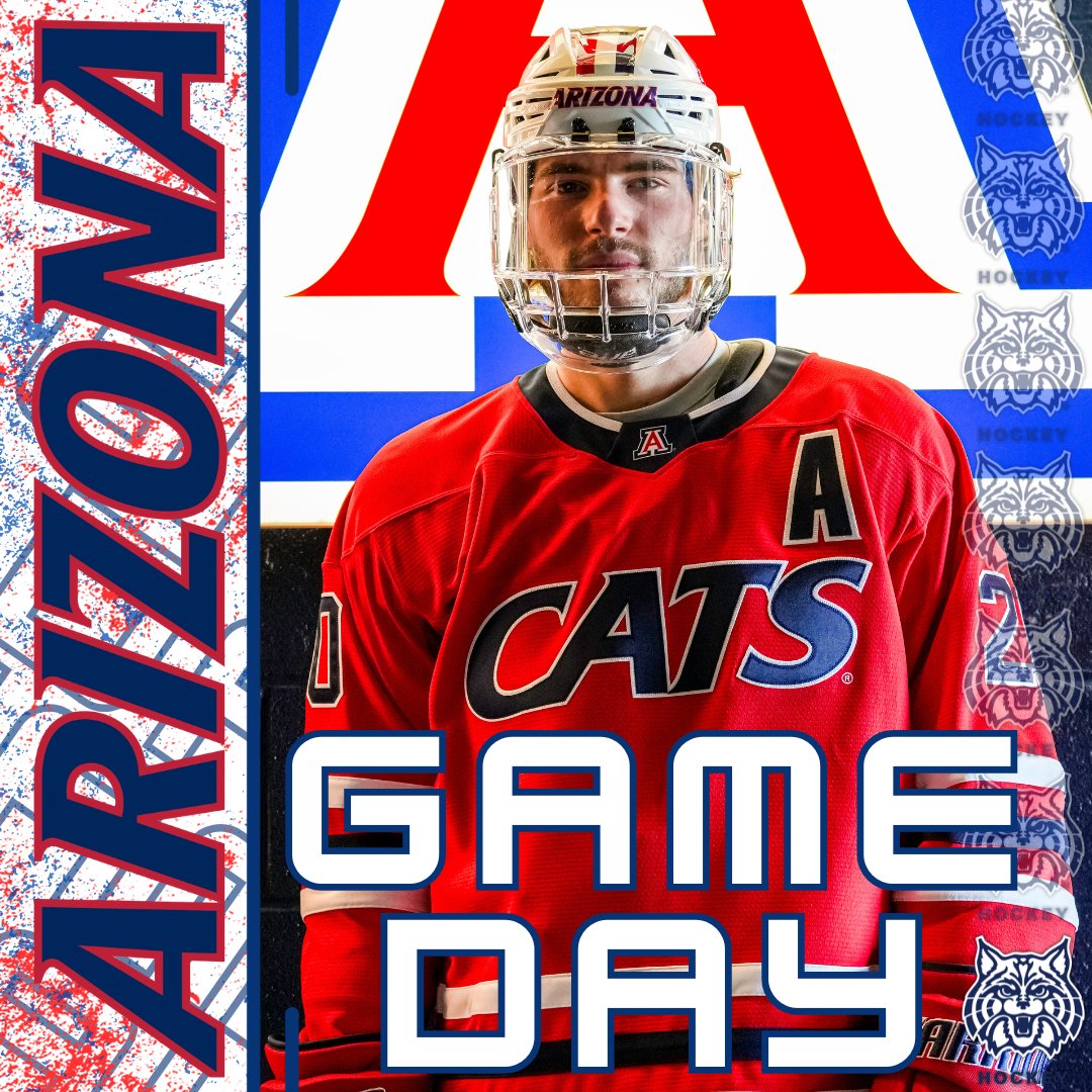 Tonight at the Tucson Arena, UAZ Wildcat hockey vs GCU Lopes. Puck drop @ 7:30pm and the first 200 students get in free with a CatCard! 

🚨Come cheer on your Wildcats as we debut our new sweaters🚨See you at the TCC! Bear Down and Rise Up.