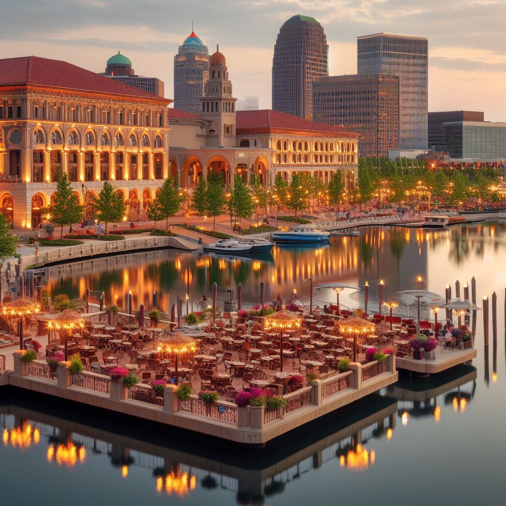 Cleveland's lakefront redesigned like a modern Venice