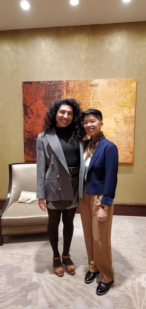 elizabethbphd's tweet photo. So happy to reconnect with Northwestern grad and now professor @Joysales https://t.co/SOkVP1Jurk