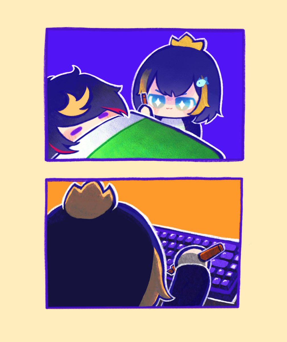 iNewue's tweet photo. vandalism 
#PetraArt #YaminoArt
#penguinsiblings https://t.co/pl1BDUR0LB