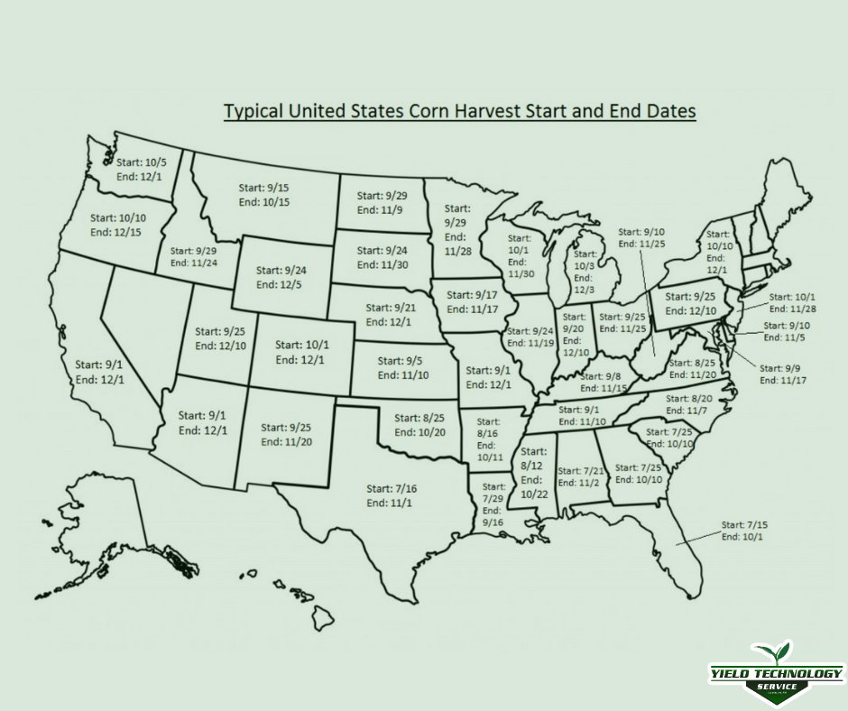 YieldTechnology's tweet image. This graphic is interesting. Share your thoughts and insights in the comments below. 

Are these estimates accurate for your area? We value your input and expertise! 🌽📊

Source: blog.machinefinder.com/16114/a-visual…

#HarvestSeason #CornHarvest #YieldTechnologyService #FarmersFeedback