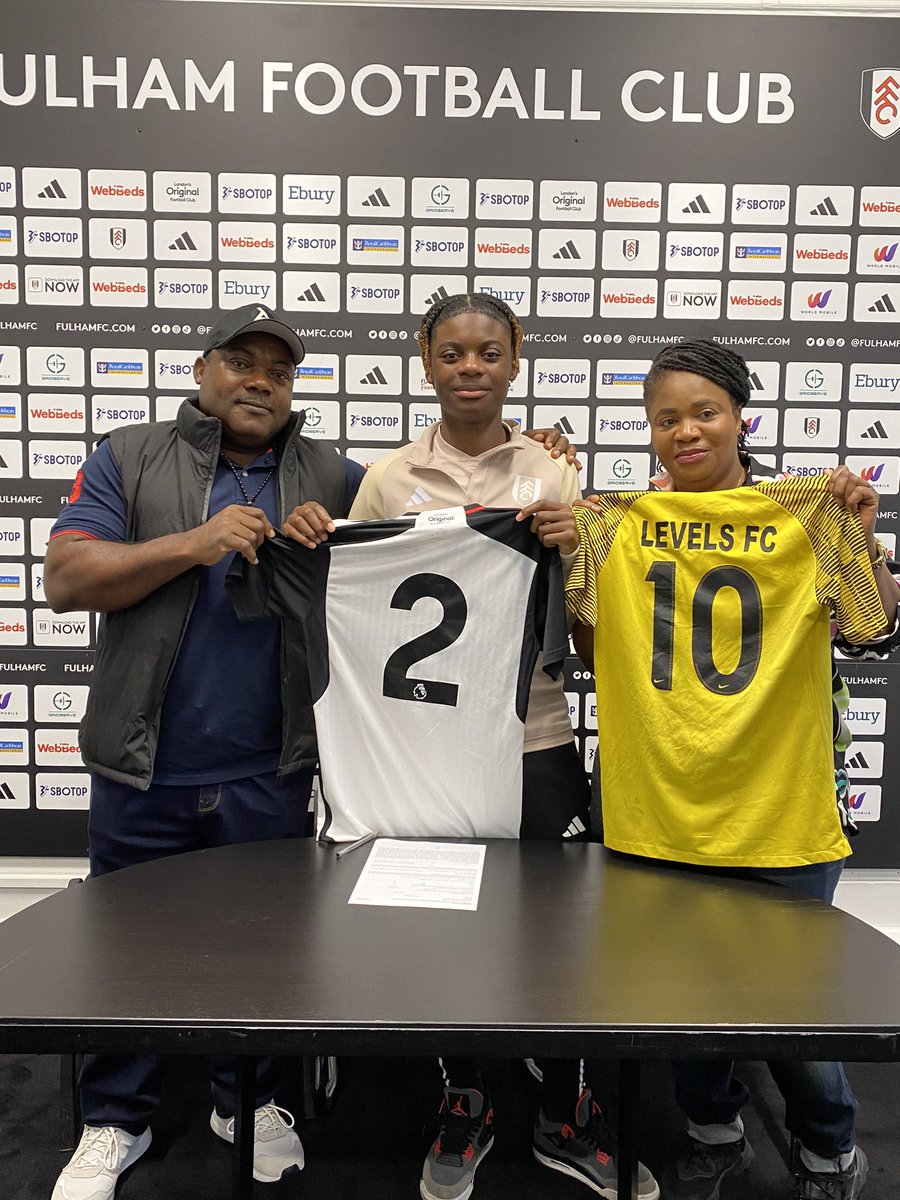 LevelsFc's tweet photo. We are delighted to announce that our U14 Captain has signed for Premier League Team Fulham FC! 3 Years of ups &amp; downs has ended in smiles today!

No prior trials at Pro Clubs just hard work dedication &amp; trusting the process! We are pleased for our captain! 

It’s the Levels Way! https://t.co/9TdUCVBFsh