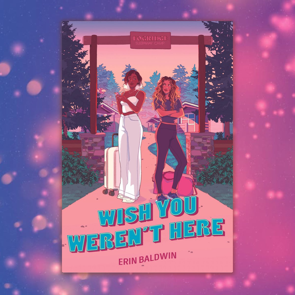 🚨ALERT ALERT🚨 my debut novel has a cover and it is PERFECT 😭 so thankful to @lgions for this gorgeous artwork. preorder link in my bio if you love queer goofballs and their Antics 💖