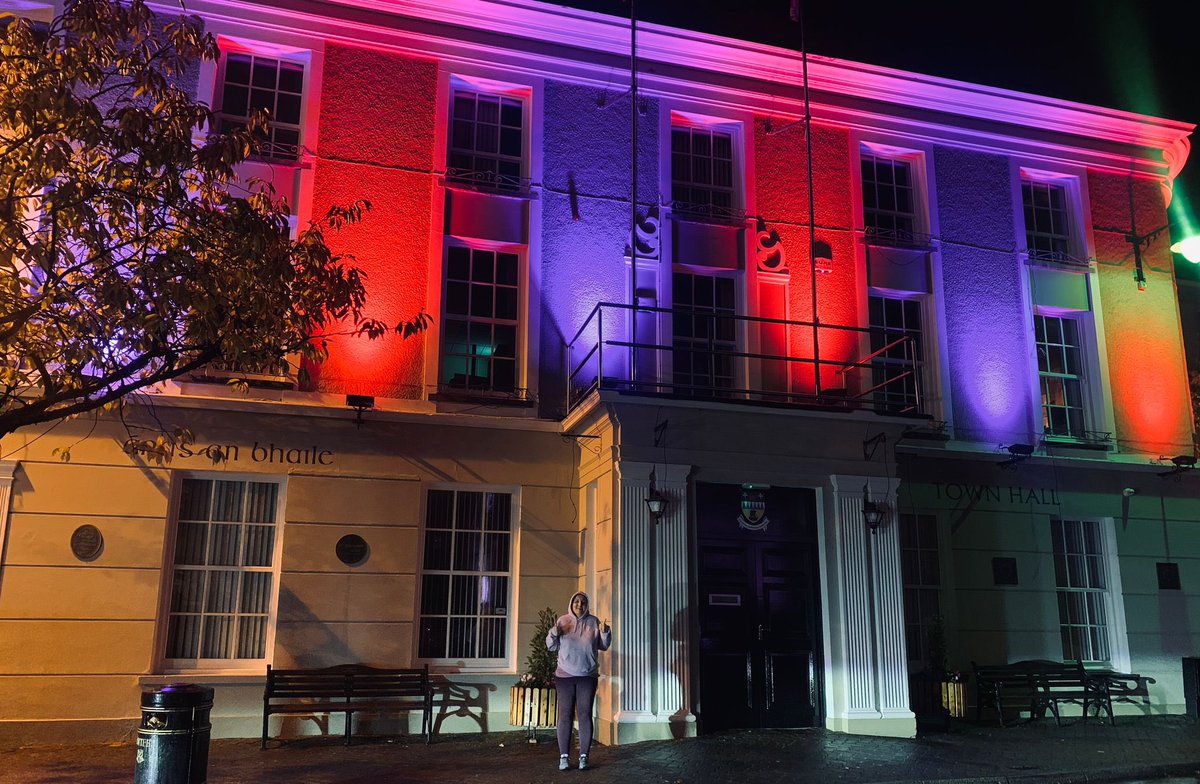 Killarney Town Hall shining a light on DLD 💜💛 <a href="/KerryCounty/">Kerry County</a> <a href="/RADLDcam/">RADLDcampaign</a> <a href="/iaslt/">IASLT</a> #DLDday #DevLangDis