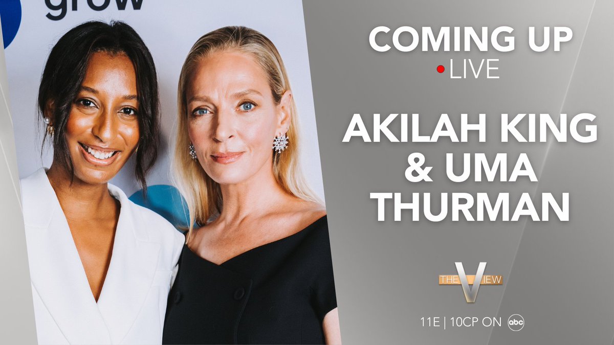 COMING UP: Uma Thurman and Akilah King stop by to discuss their work with 'Room to Grow,' a nonprofit that provides low-income parents with essential items for children in early life.