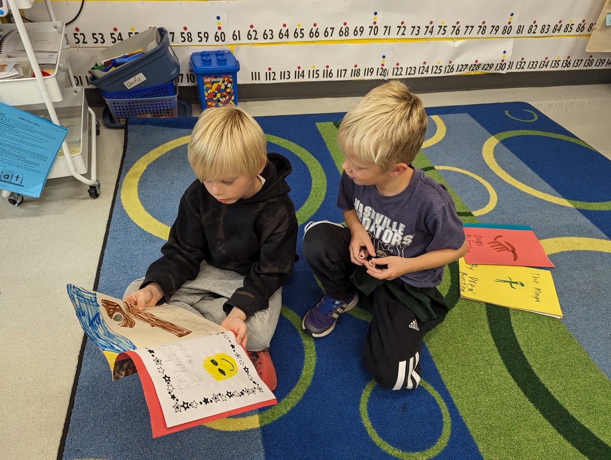InquiryEdu's tweet photo. #Writers celebration with Mrs Corbin's 2nd grade class! Authentic audience for these enthusiastic & talented writers!β€οΈ #WritingCommunity #3rdgrade #edutwitter #teachertwitter #talawandaempowers #pbl #writing #teaching https://t.co/yUQh3FOJ6M