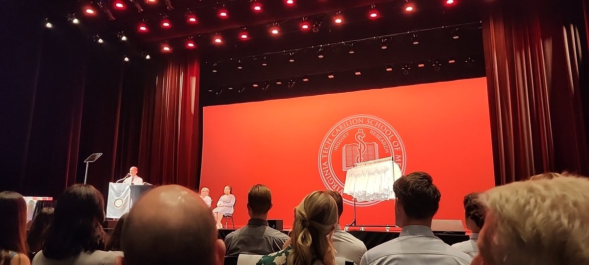 Thanks <a href="/Mud_Fud/">Richard M. Wardrop III, MD, PhD, MACP, SFHM, FAAP</a> for helping <a href="/vtcsom/">Virginia Tech Carilion School of Medicine</a> honor our students with a White Coat ceremony again this year!