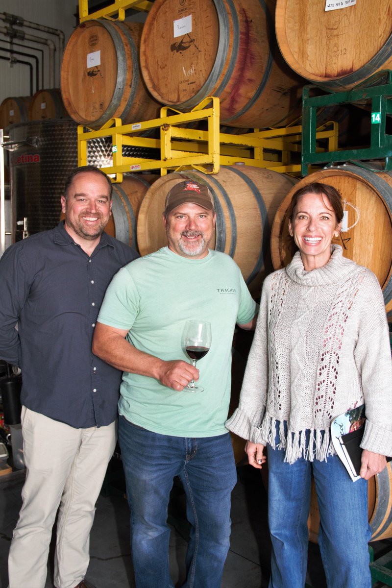 Our members are enjoying the 92 Point-rated 2020 Triumvirate Paso Robles, Reserve Zinfandel from Thacher Winery in Paso Robles. It has a palate of ripe blueberry cobbler. This wine is as savory and meaty as it is fruit-forward: cawineclub.com/Thacher-Winery…