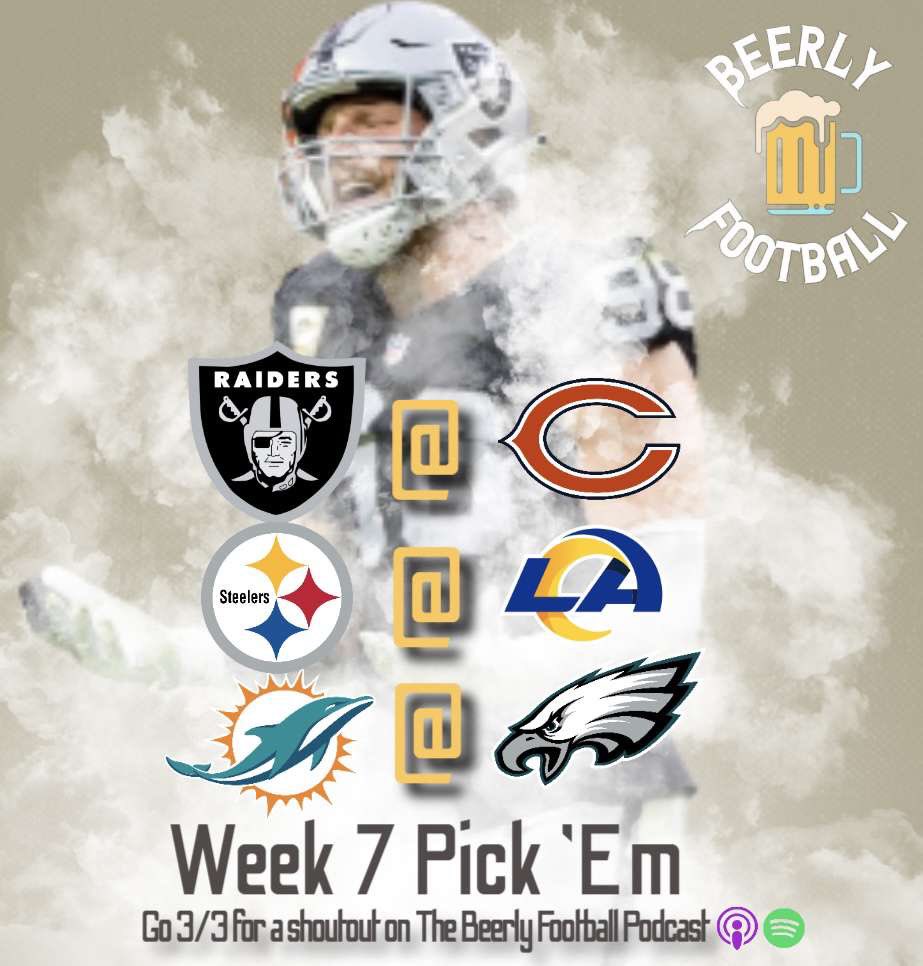 Play pick 'em with Beerly Football! 🧮 Go 3 for 3 and we'll shout you out on next week's show 🎤